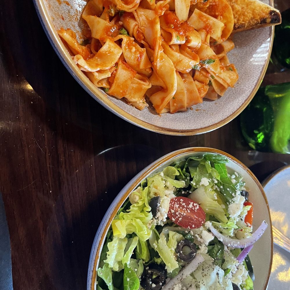 Fable and Fire - Pasta and side salad - Salad Near Me - Rockwall, Texas