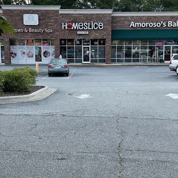 Home Slice Pizza and Subs - the outside of the store - Pizza Near Me - Greensboro, North Carolina Home Slice Pizza and Subs - the outside of the store - Pizza Near Me - Greensboro, North Carolina