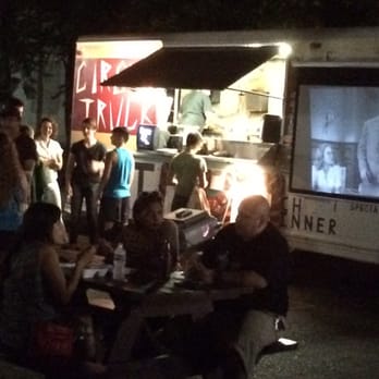 Circus Truck - A lot of people with the munchies late on a Friday night. - Food Trucks Near Me - Ithaca, New York