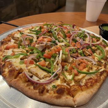 Desi Aroma - Chicken Tikka Masala Pizza - Indian Near Me - Rancho Cucamonga, California Desi Aroma - Chicken Tikka Masala Pizza - Indian Near Me - Rancho Cucamonga, California