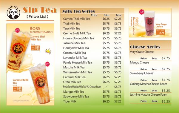Menu photo 8 Sip Tea Castle Rock, CO