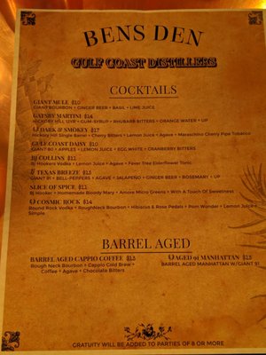 Menu photo 8 Giant Texas Distillers Houston, TX Menu photo 8 Giant Texas Distillers Houston, TX