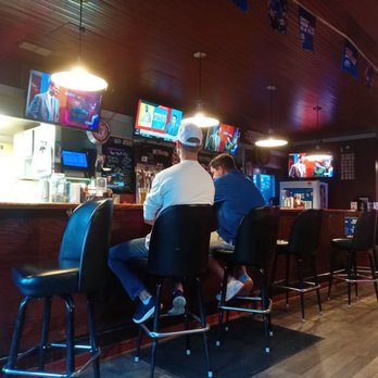 Town Hill Tavern - two men sitting at the bar - Hot Dogs Near Me - Morgantown, West Virginia Town Hill Tavern - two men sitting at the bar - Hot Dogs Near Me - Morgantown, West Virginia