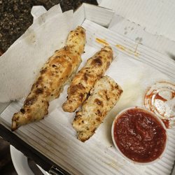Cheese ans Pepperoni Rolls.