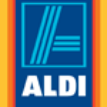 ALDI - Their Crappy Store Logo. Horrible Grocery store, just have some self-respect and goto HEB in Sugar Land by hwy6/hwy90 - Grocery Near Me - Sugar Land, Texas