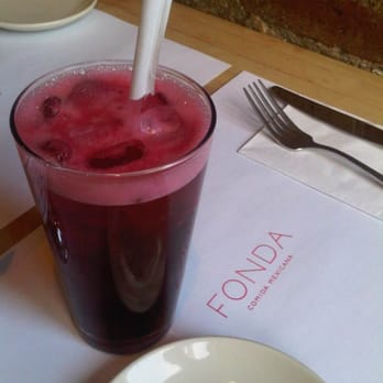 Fonda Park Slope - Hibiscus Soda ! - Mexican Near Me - Brooklyn, New York Fonda Park Slope - Hibiscus Soda ! - Mexican Near Me - Brooklyn, New York