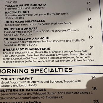 Immigrant Son Caffe - Partial breakfast menu. - Breakfast & Brunch Near Me - Oxnard, California