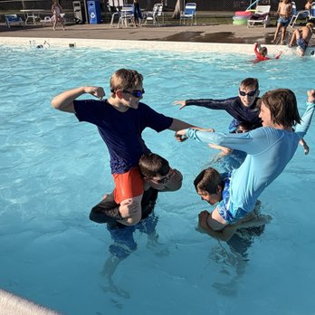 Thousand Trails Rondout Valley - Some of the kids enjoying the pool. - Campgrounds Near Me - Accord, New York Thousand Trails Rondout Valley - Some of the kids enjoying the pool. - Campgrounds Near Me - Accord, New York