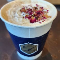 Commonwealth Joe - Special drink , raspberry rose latte