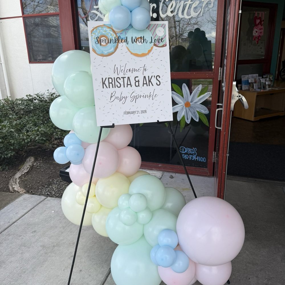 Huynh Events - Welcome sign balloons - Bounce House Rentals Near Me Huynh Events - Welcome sign balloons - Bounce House Rentals Near Me