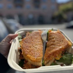 The grilled cheese is DELICIOUS!