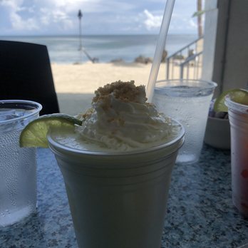 Lazy Days Restaurant - Key lime colada! - Seafood Near Me - Islamorada, Florida Lazy Days Restaurant - Key lime colada! - Seafood Near Me - Islamorada, Florida