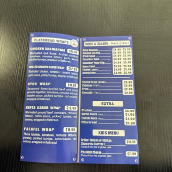 Bros Kabob - Menu - Kebab Near Me - Escondido, California