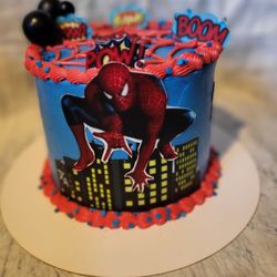A Gift from a Dove - Spider-Man birthday cake