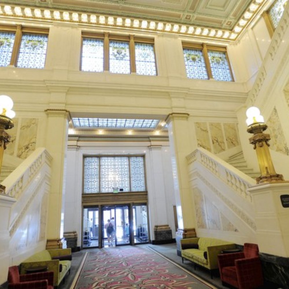 Kimpton Hotel Monaco Baltimore Inner Harbor - Two main white marble stair cases. - Hotels Near Me - Baltimore, Maryland Kimpton Hotel Monaco Baltimore Inner Harbor - Two main white marble stair cases. - Hotels Near Me - Baltimore, Maryland