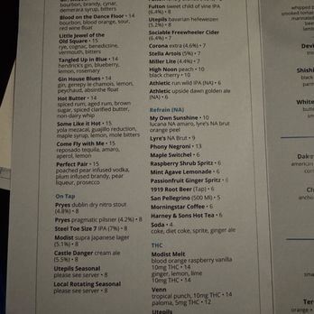 Dakota - Drinks menu - Music Venues Near Me - Minneapolis, Minnesota Dakota - Drinks menu - Music Venues Near Me - Minneapolis, Minnesota