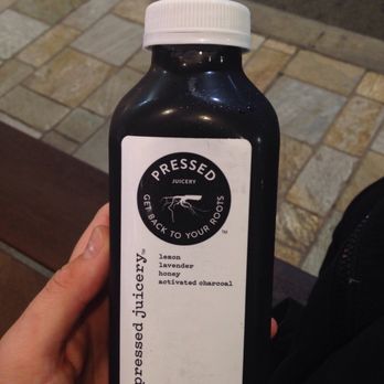 Pressed Juicery - Charcoal refresher to cleanse the liver - Juice Bars & Smoothies Near Me - Honolulu, Hawaii