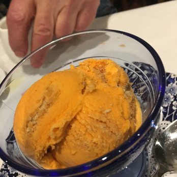 Greek Islands - Pumpkin gelato. You can see I had to snap fast, that hand was ready to grab a spoon :-) - Greek Near Me - Little Neck, New York Greek Islands - Pumpkin gelato. You can see I had to snap fast, that hand was ready to grab a spoon :-) - Greek Near Me - Little Neck, New York