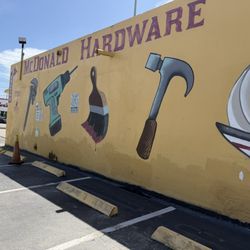 McDonald's Hardware - Front of the building.