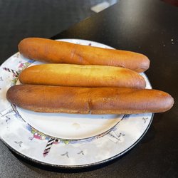 Zois Harbor Lights Restaurant - Hard as a rock breadsticks