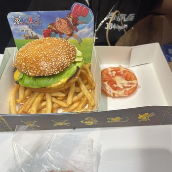 One Piece Cafe - The Franky Burger and Fries - Themed Cafes Near Me - Las Vegas, Nevada One Piece Cafe - The Franky Burger and Fries - Themed Cafes Near Me - Las Vegas, Nevada