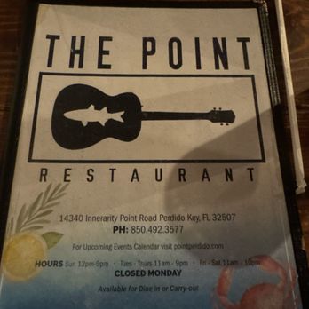 The Point Restaurant - Seafood Near Me - Pensacola, Florida