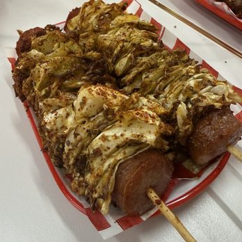 California Beef Noodle King - Grilled Cabbage Skewers - Noodles Near Me - Toronto, Ontario