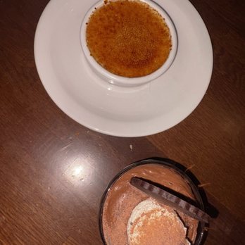 La Grange - Crème brûlée and chocolate mousse - delicious! - French Near Me - Yardley, Pennsylvania La Grange - Crème brûlée and chocolate mousse - delicious! - French Near Me - Yardley, Pennsylvania