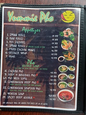 Menu photo 8 Yummie Pho Kennewick, WA