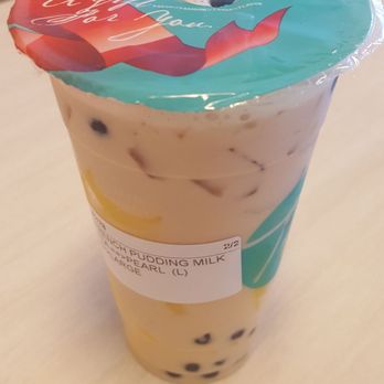 T4 - French Pudding Milk with Pearls - Bubble Tea Near Me - Stockton, California