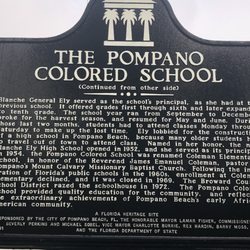 The Pompano Colored School