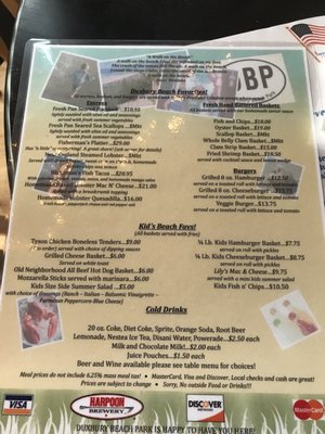 Menu photo 2 Blakeman's Duxbury, MA