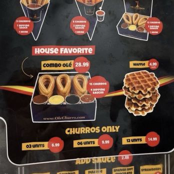 Ole Churros - Henderson - Menu - Spanish Near Me - Las Vegas, Nevada Ole Churros - Henderson - Menu - Spanish Near Me - Las Vegas, Nevada