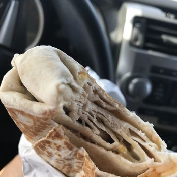 Taco Bell - Where's the filling? Xxl grilled stuffed burrito - upcharged to $6 for VEGETARIAN - NO BEEF - Sub Rice n Beans. Crazy bad. - Fast Food Near Me - Towson, Maryland
