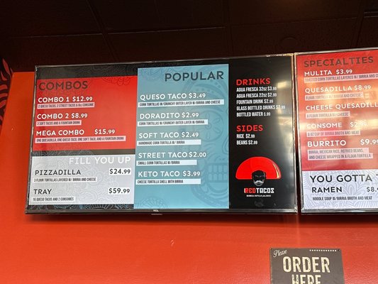 Menu photo 3 Red Tacos Lehi, UT