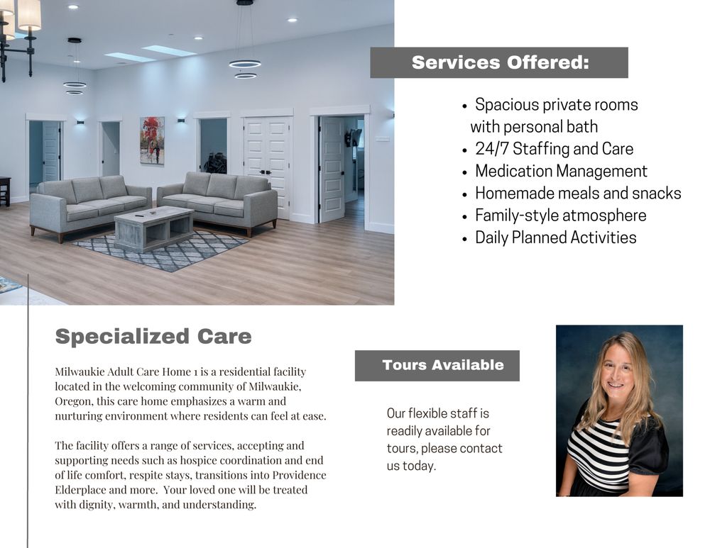 Milwaukie Adult Care Home - home care agency in Portland, OR