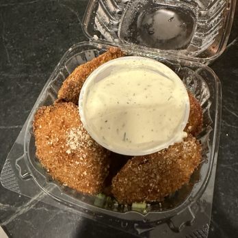 Brick N' Mortar Kitchen & Catering - Fried Pickle Chips - Pizza Near Me - Heidelberg, Pennsylvania Brick N' Mortar Kitchen & Catering - Fried Pickle Chips - Pizza Near Me - Heidelberg, Pennsylvania