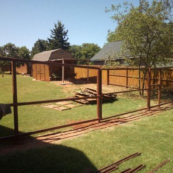 L & C Welding - The beginnings of a new sheet metal fencing - Metal Fabricators Near Me - Norman, Oklahoma