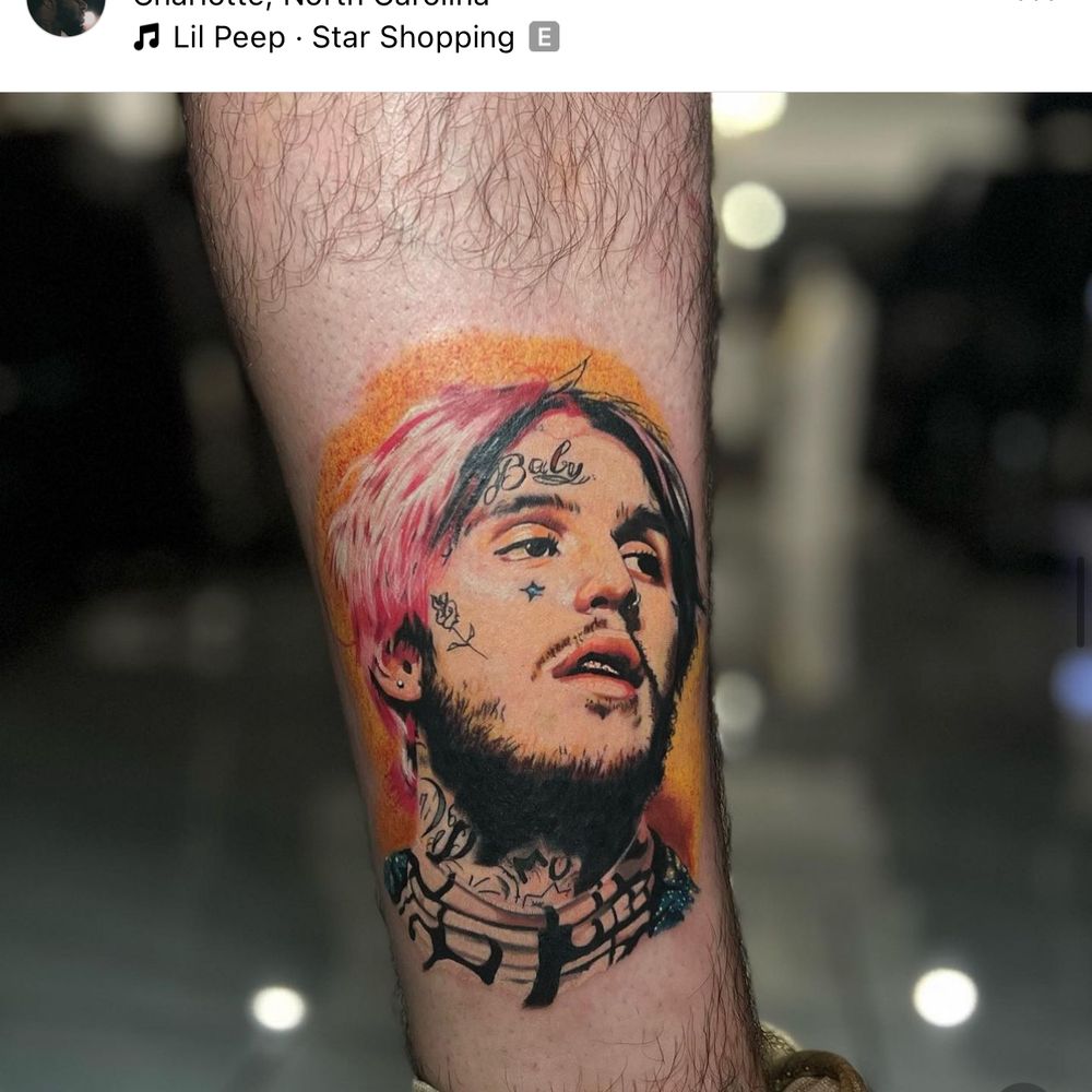 Lil peep tatuajes