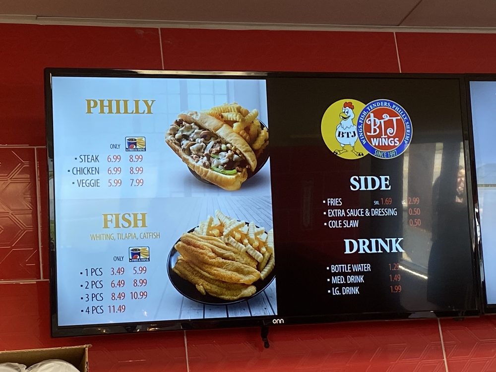 BTJ Wings Chicken Wings 846 S Irby St, Florence, SC Restaurant