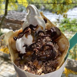 Snickers Waffle Snickers Waffle