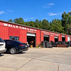Walls Tires - Front of shop