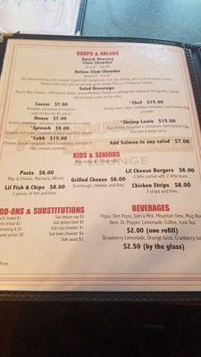 Menu photo 7 The Firehouse Restaurant Florence, OR