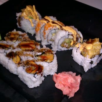 South Kawa - L-R Sweet Potato Roll and Spider Roll - Japanese Near Me - Chicago, Illinois South Kawa - L-R Sweet Potato Roll and Spider Roll - Japanese Near Me - Chicago, Illinois