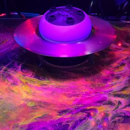 Even the table looks cool