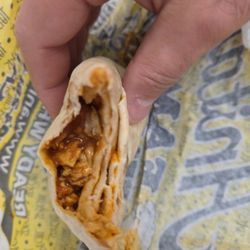 Anita's New Mexico Style Mexican Food - Breakfast Burrito with Extra Red Sauce
