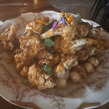 Hell's Backbone Grill & Farm - BBq rubbed Cauliflower - American Near Me - Boulder, Utah