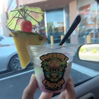 Pineapple Lagoon - Very taste, I got cherry mixed with lime. Highly recommened - Ice Cream & Frozen Yogurt Near Me - Garden Grove, California Pineapple Lagoon - Very taste, I got cherry mixed with lime. Highly recommened - Ice Cream & Frozen Yogurt Near Me - Garden Grove, California