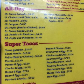 My Tias - Menu - Breakfast & Brunch Near Me - San Antonio, Texas My Tias - Menu - Breakfast & Brunch Near Me - San Antonio, Texas
