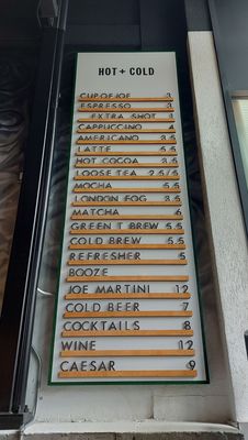 Menu photo 1 Joe Hot + Cold Kingsville, ON Menu photo 1 Joe Hot + Cold Kingsville, ON